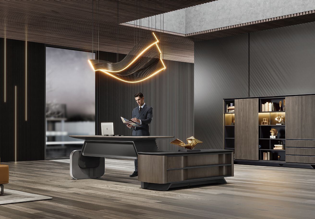 Executive desk suite